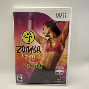 Zumba Fitness - Nintendo Wii - Complete w/ Manual